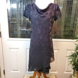 Evening Chiffon Layered Dress